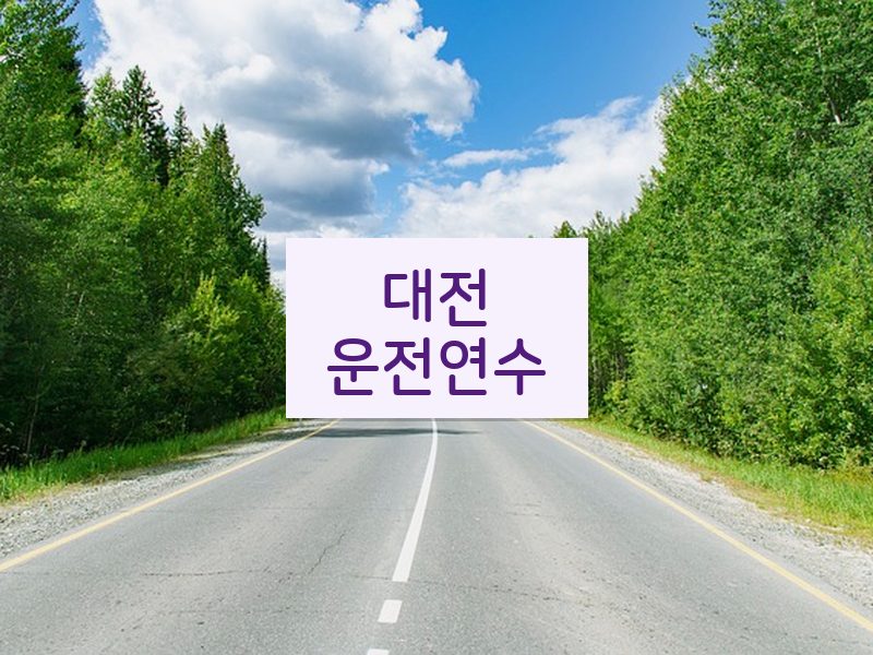 대전운전연수 후기