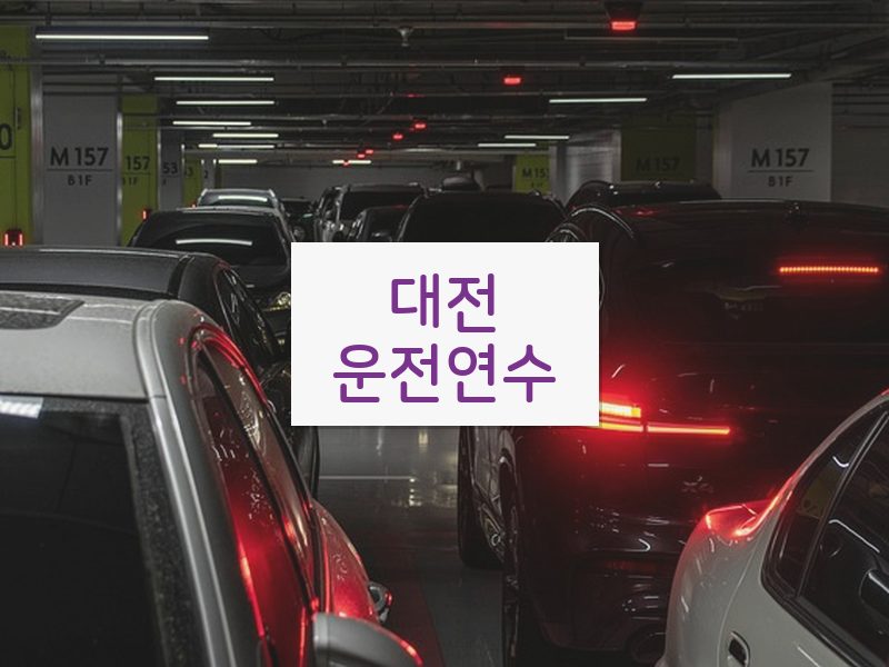대전운전연수 후기