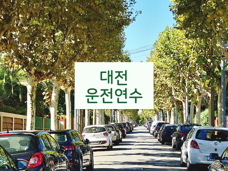 대전운전연수 후기