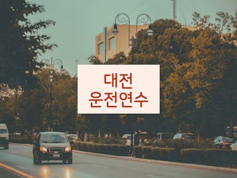 대전운전연수 후기