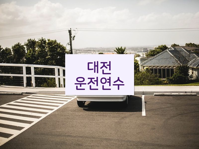 대전운전연수 후기