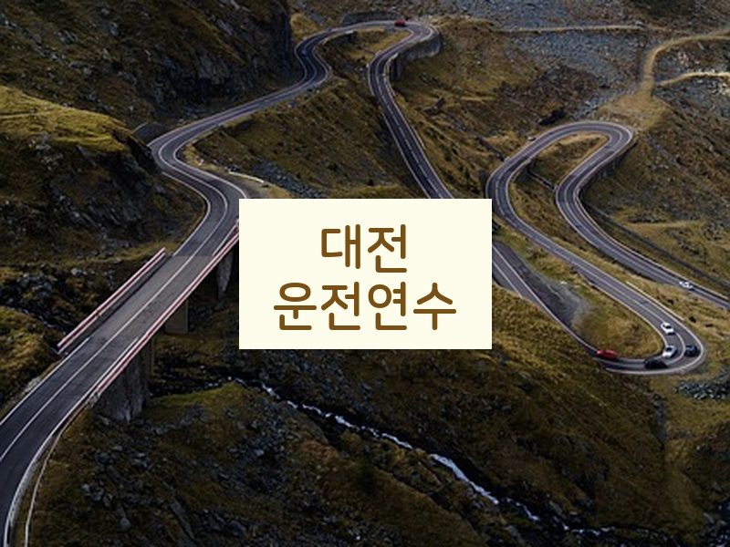 대전운전연수 후기