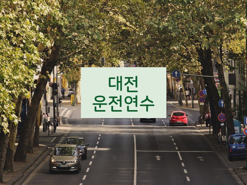 대전운전연수 후기
