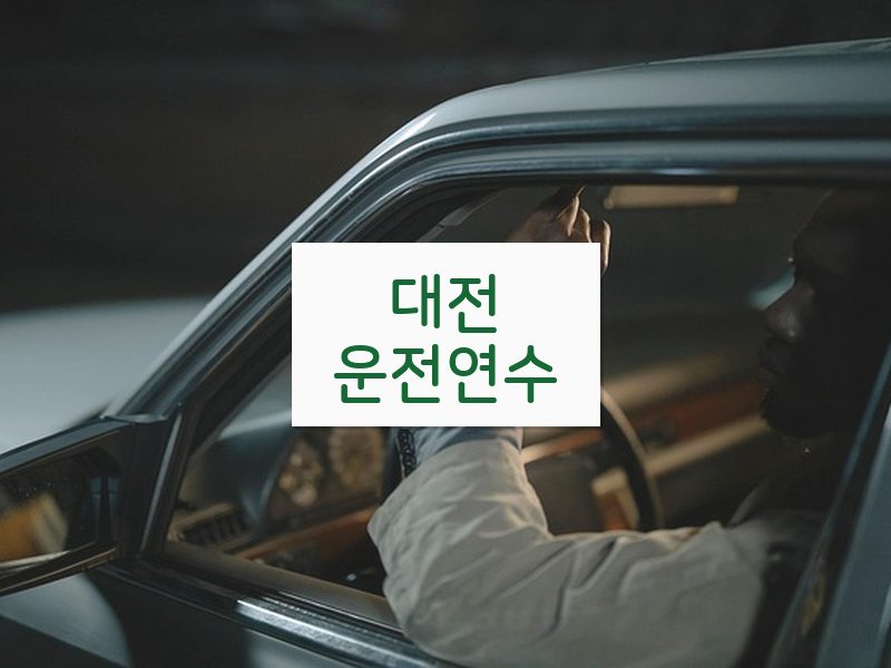 대전운전연수 후기