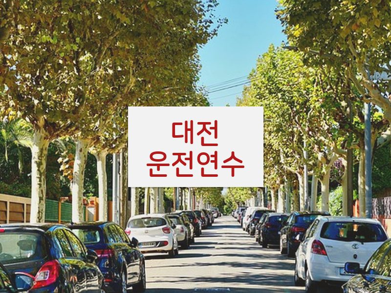 대전운전연수 후기