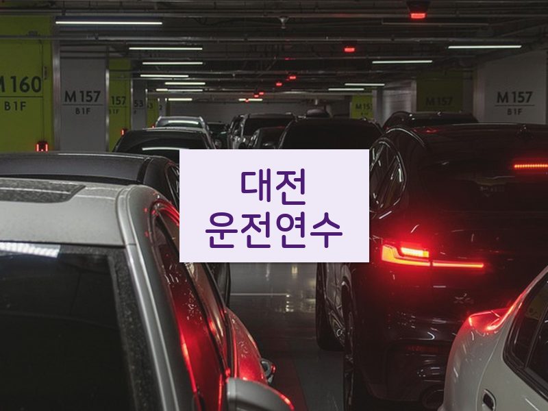 대전운전연수 후기