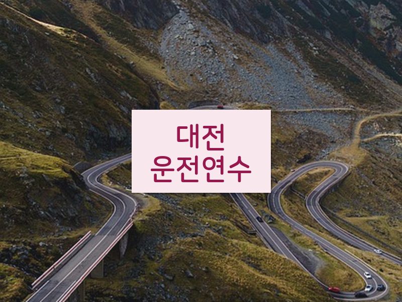 대전운전연수 후기