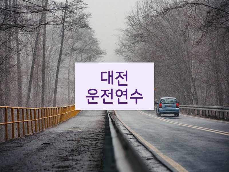 대전운전연수 후기