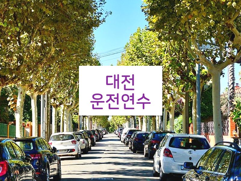 대전운전연수 후기