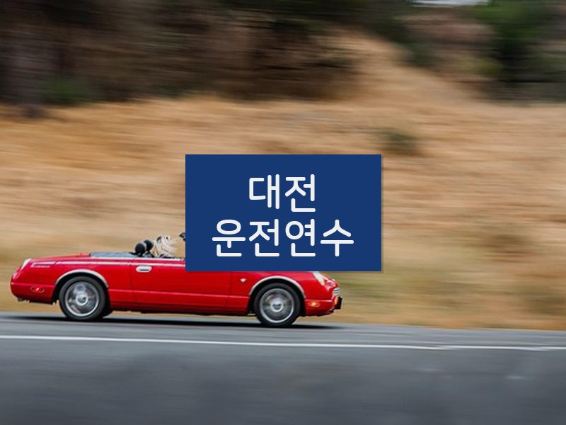 대전운전연수 후기