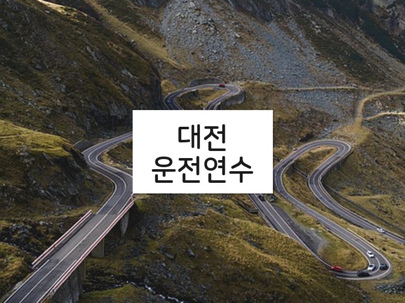 대전운전연수 후기
