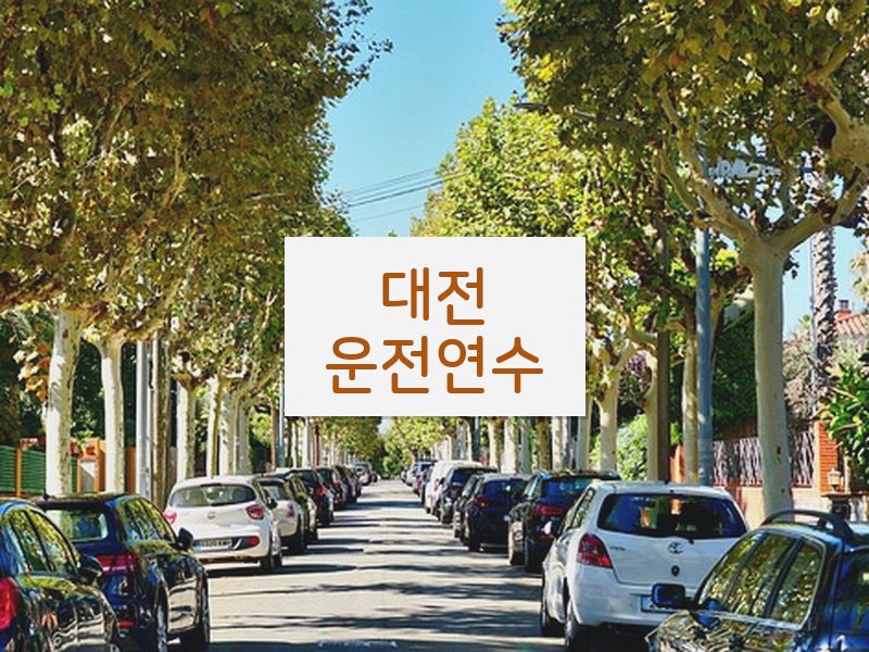 대전운전연수 후기