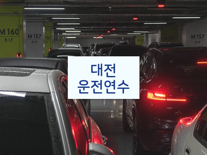 대전운전연수 후기