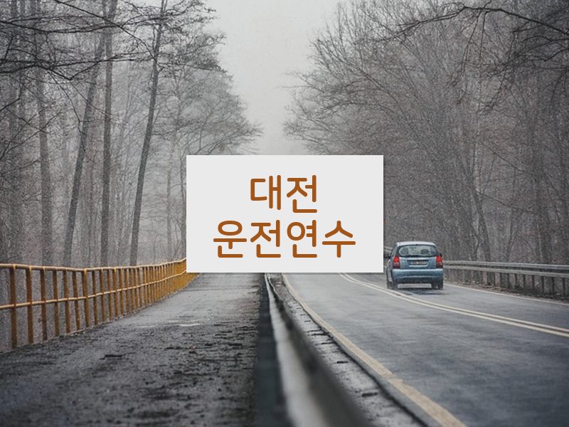대전운전연수 후기