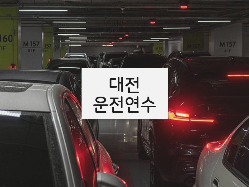 대전운전연수 후기