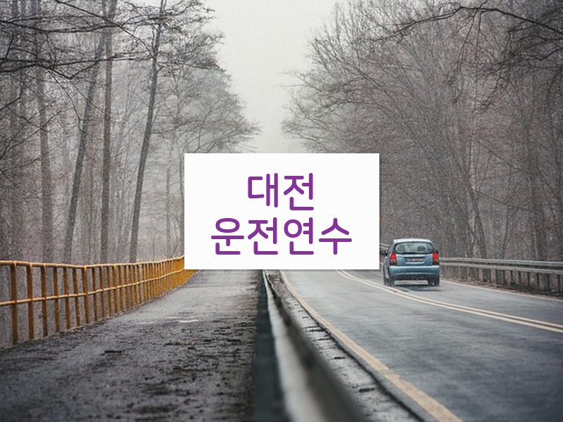 대전운전연수 후기