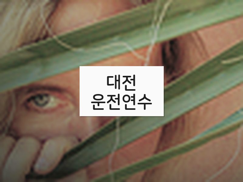 대전운전연수 후기
