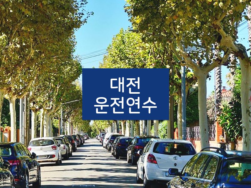 대전운전연수 후기