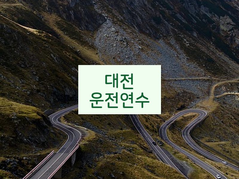 대전운전연수 후기