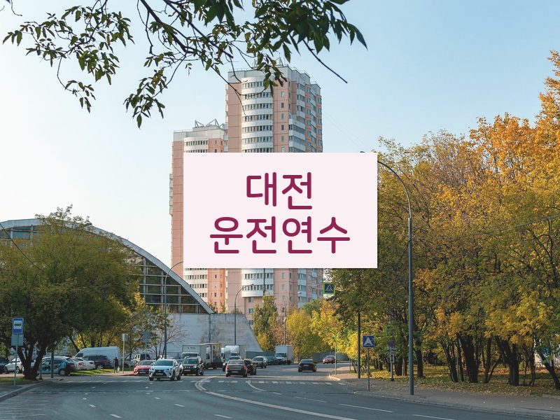 대전운전연수 후기