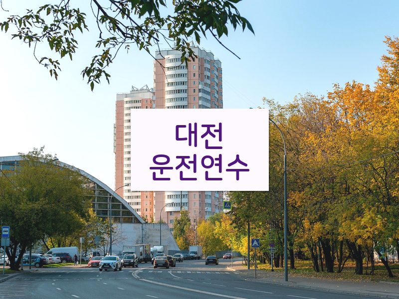 대전운전연수 후기