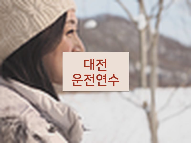대전운전연수 후기
