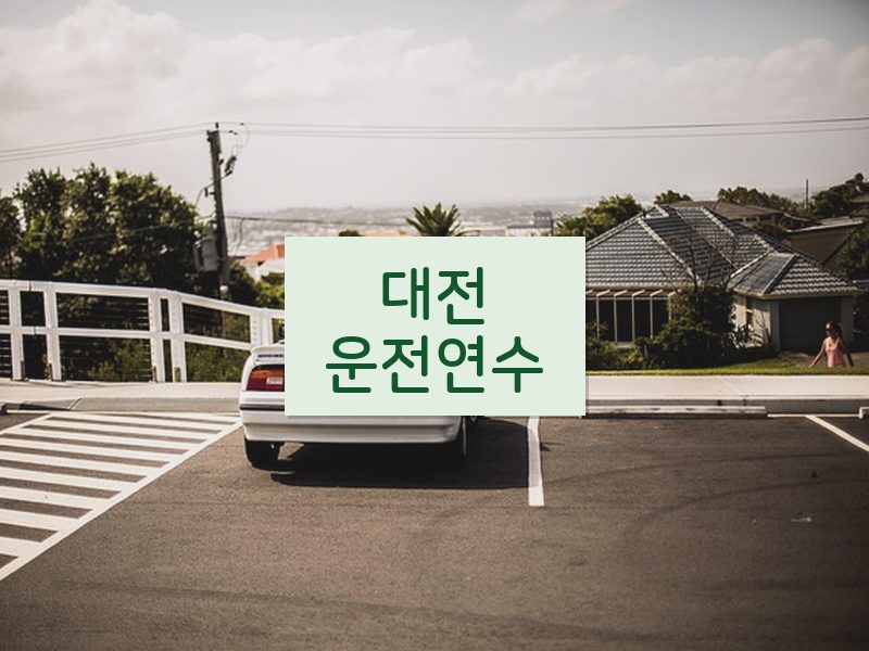대전운전연수 후기