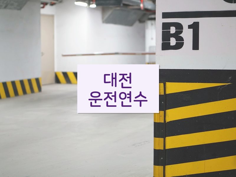 대전운전연수 후기