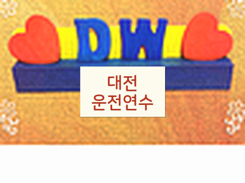 대전운전연수 후기