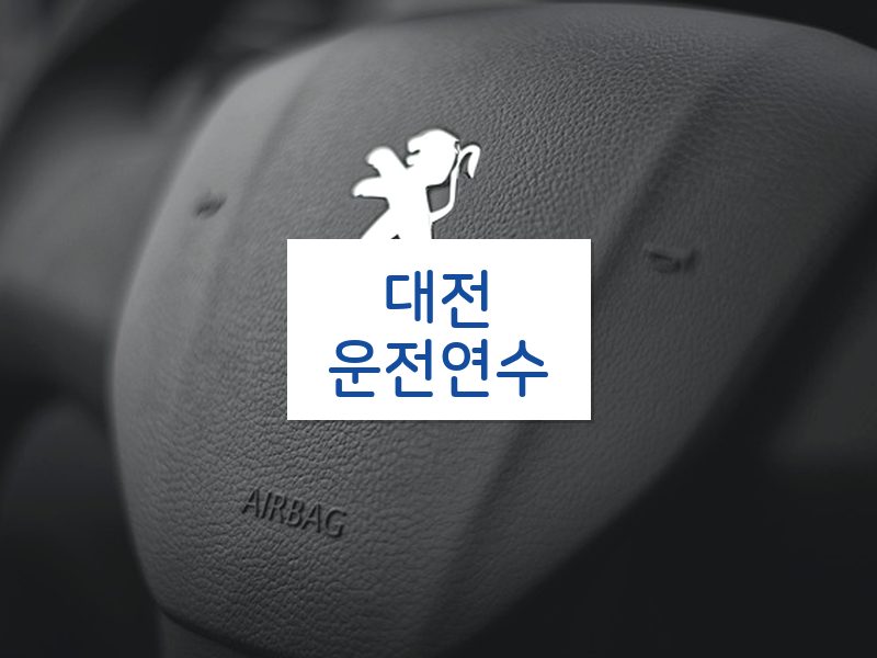대전운전연수 후기