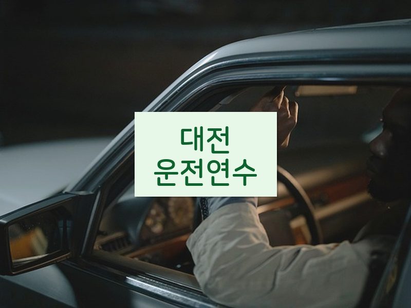 대전운전연수 후기