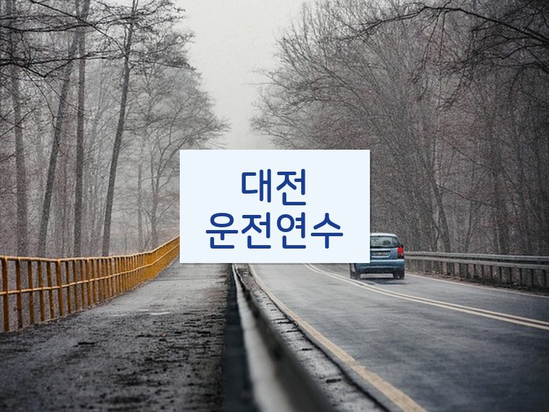대전운전연수 후기