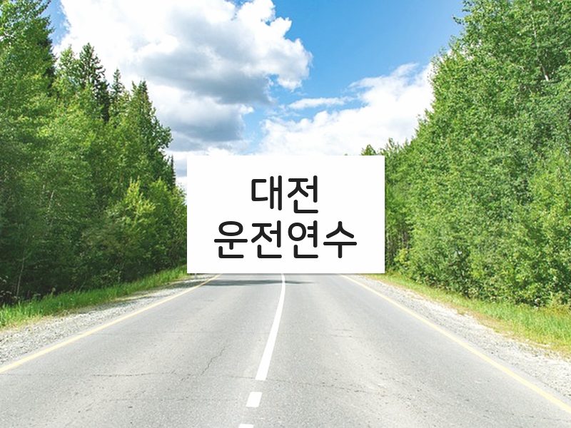 대전운전연수 후기