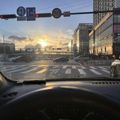 야간 농촌 주행