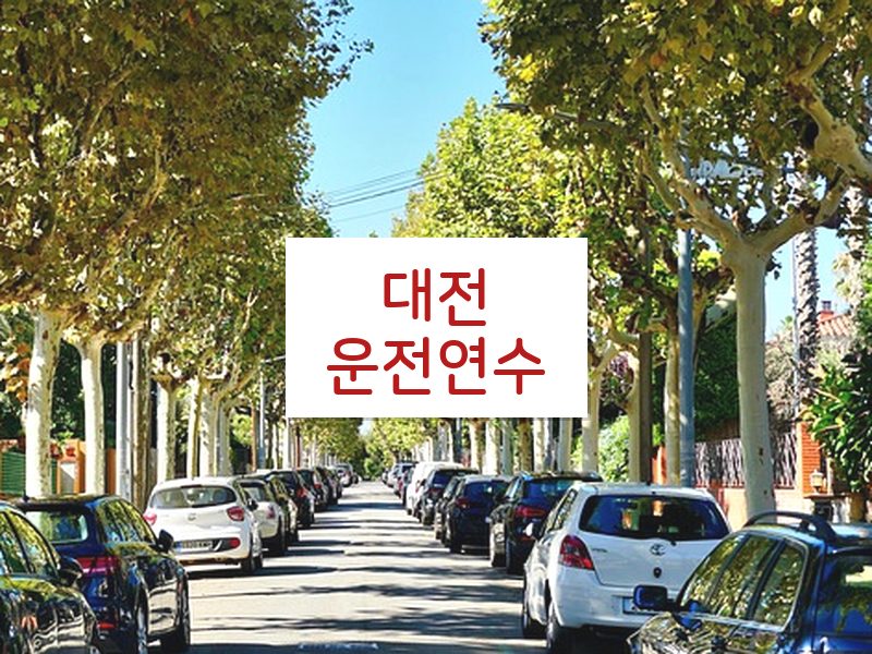 대전운전연수 후기