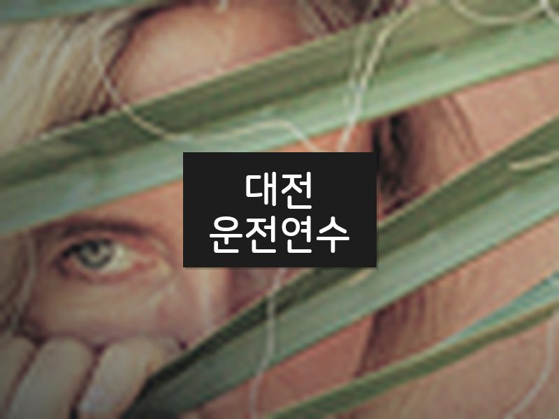 대전운전연수 후기